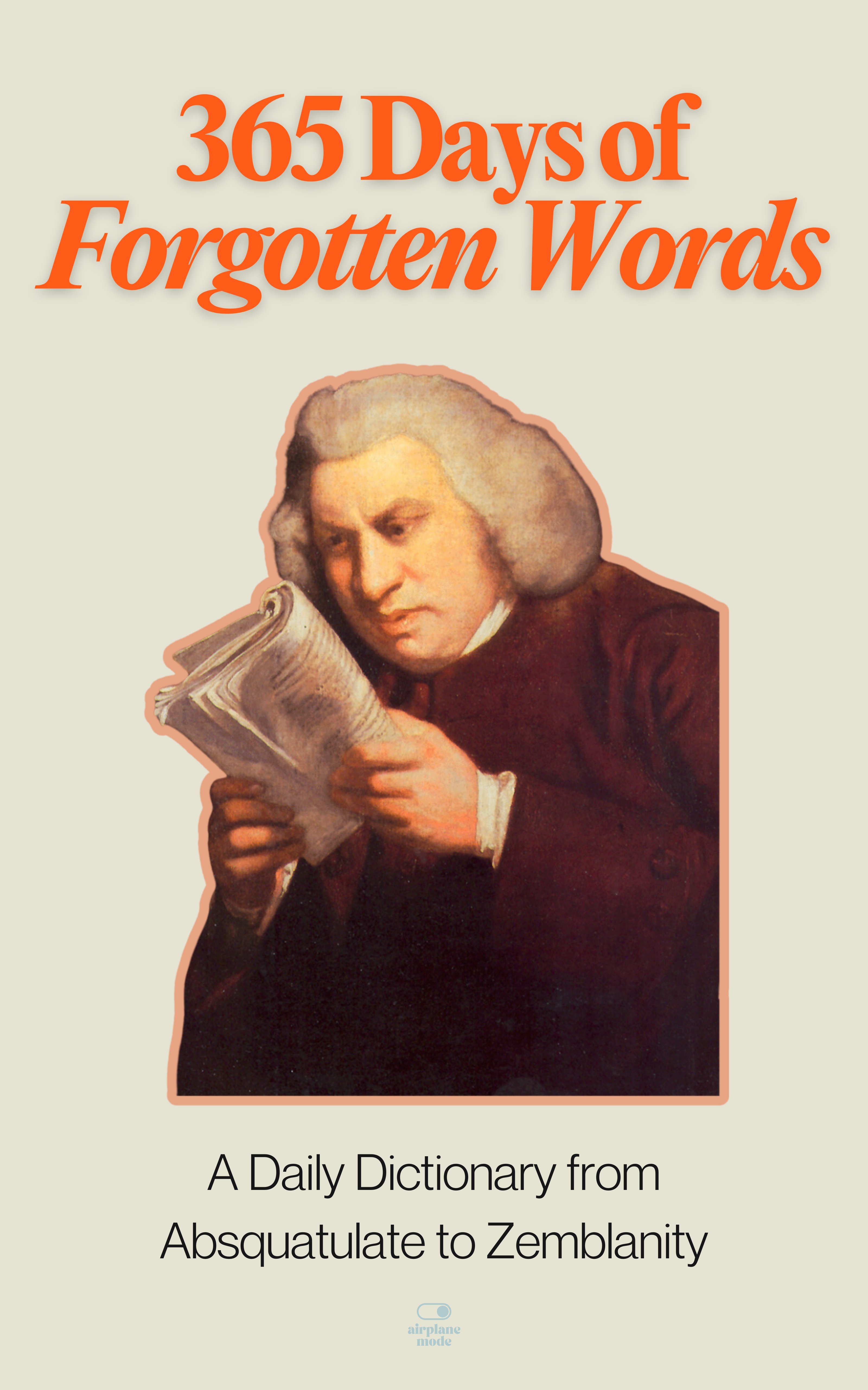 365 Days of Forgotten Words book cover