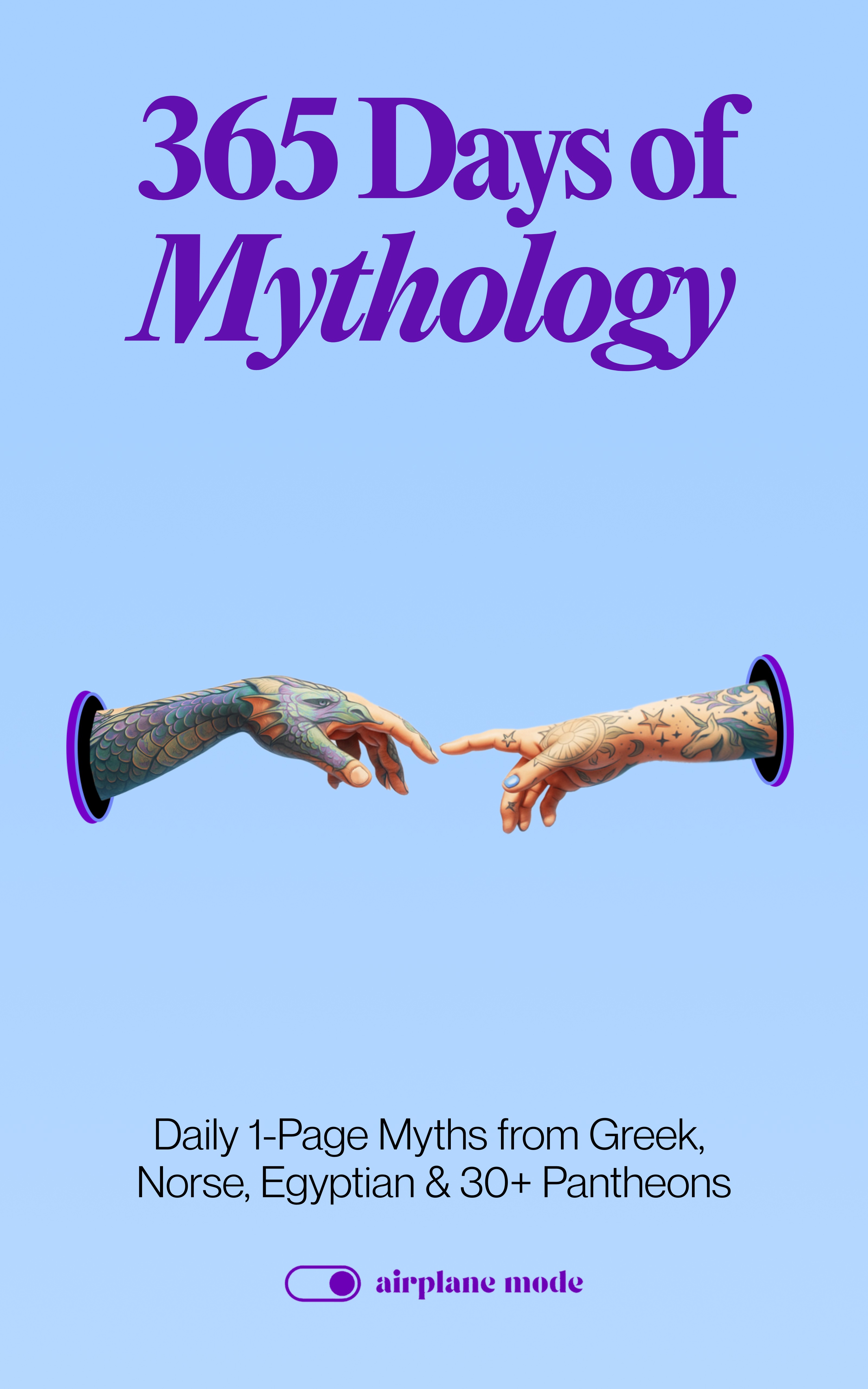 365 Days of Mythology book cover